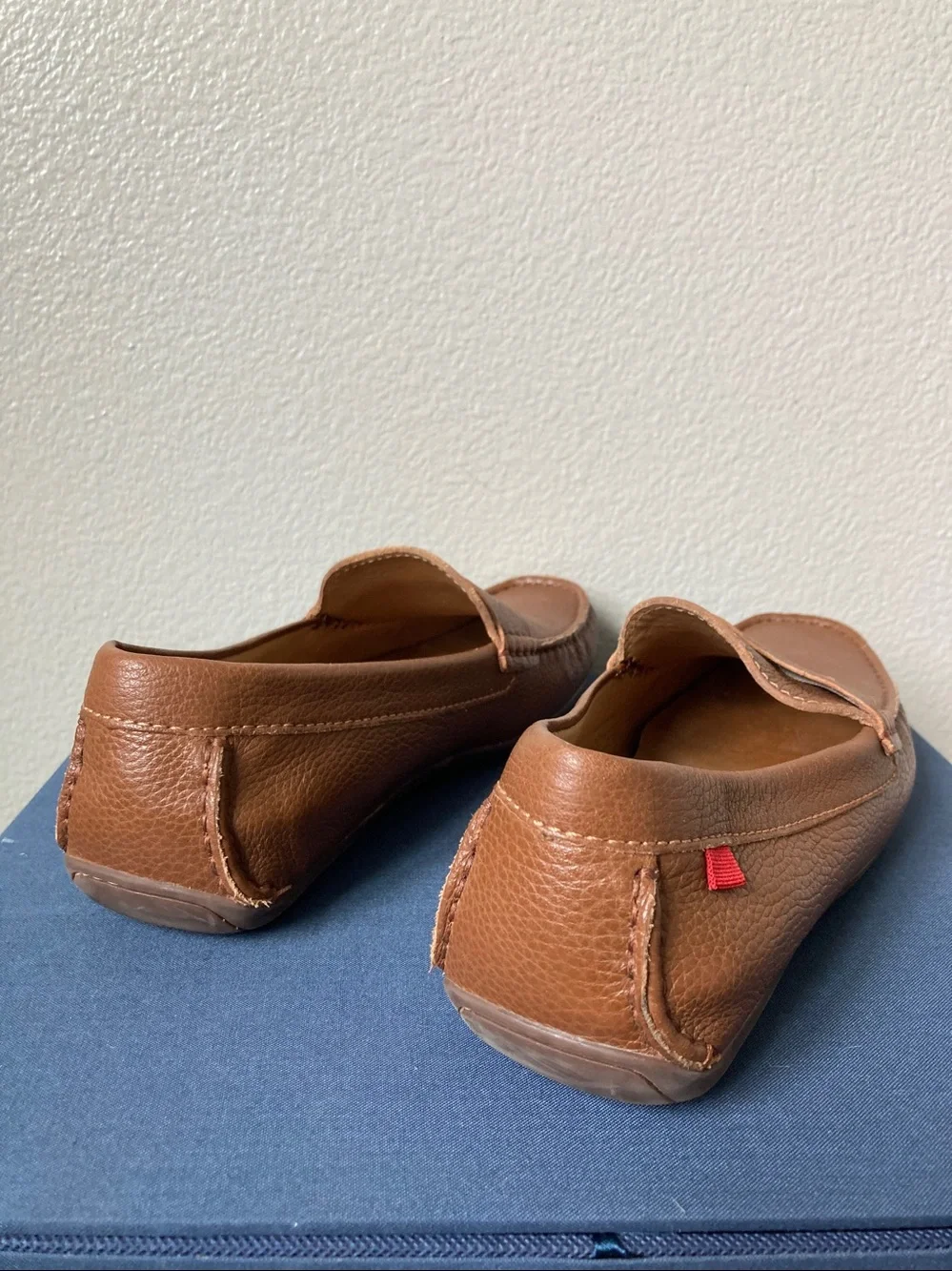 Marc Joseph New York Union Street 2.0 Penny loafers Calf Leather Cognac 9.5